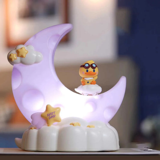 Cute Cartoon Pet Moon LED Lamp