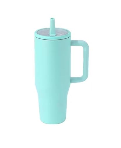 Tumbler with foldable straw - 1200 ML Leakproof