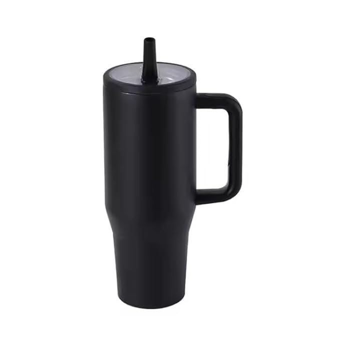 Tumbler with foldable straw - 1200 ML Leakproof